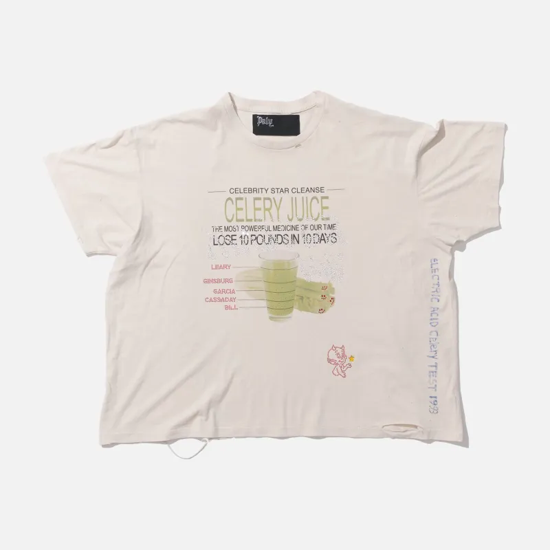CELERY CLEANSE TEE - CREAM sold by Lapstone & Hammer
