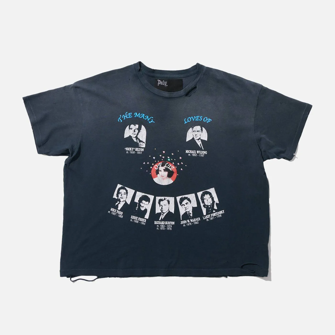 LOVE OF LIZ TEE - BLACK sold by Lapstone & Hammer