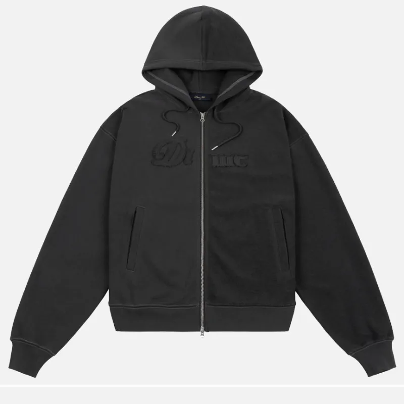 REVERSE FRENCH TERRY HOODIE - VINTAGE BLACK sold by Lapstone & Hammer