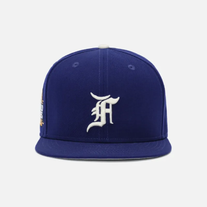 FOG LOS ANGELES DODGERS 59FIFTY CAP - BLUE made by New Era