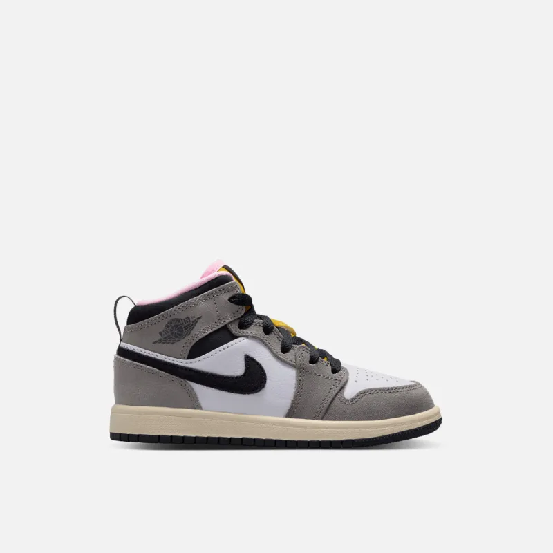 JORDAN 1 MID SE (PS) "OIL GREY" sold by Lapstone & Hammer