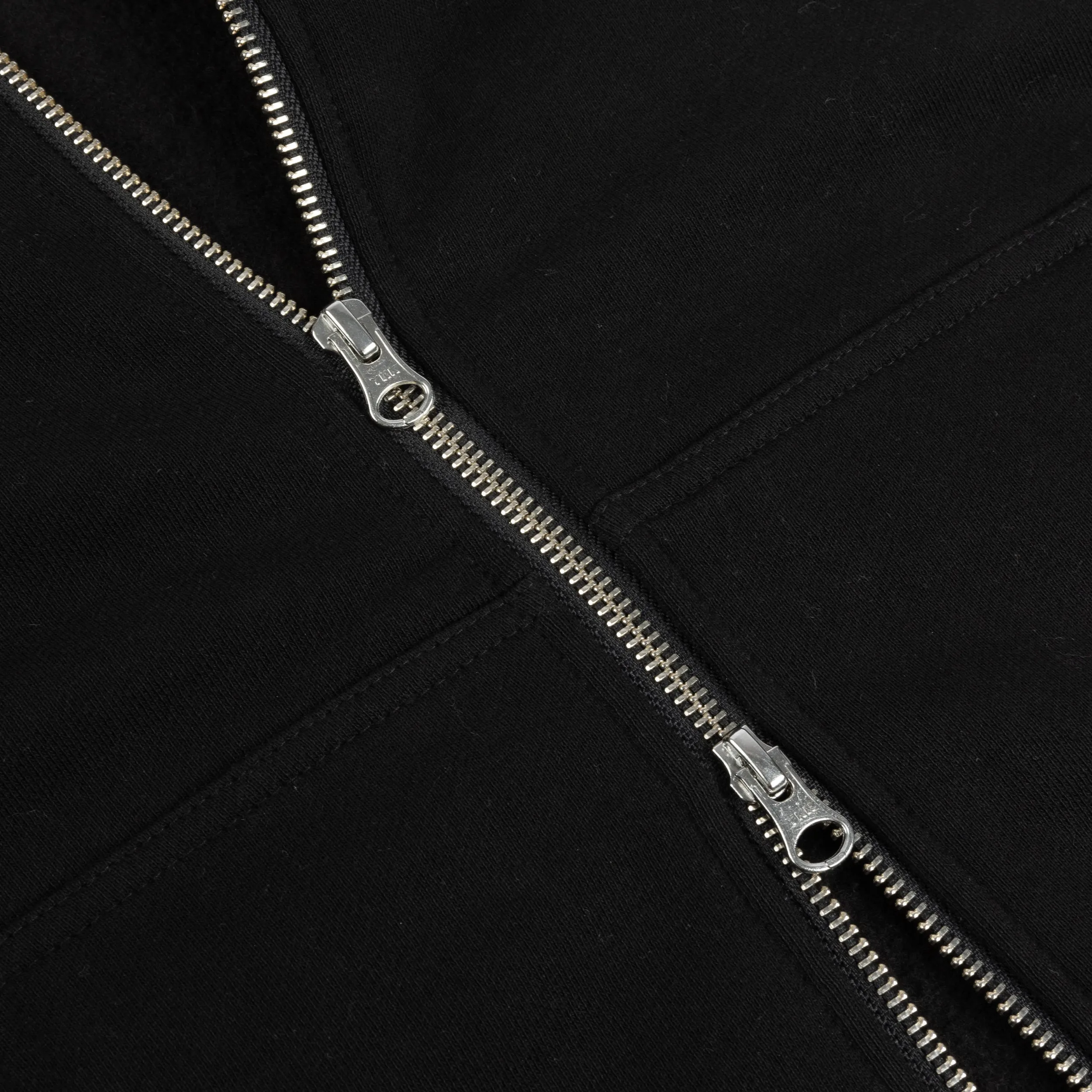 CURSIVE SMALL ZIP LOGO - BLACK sold by Lapstone & Hammer product image thumbnail 2