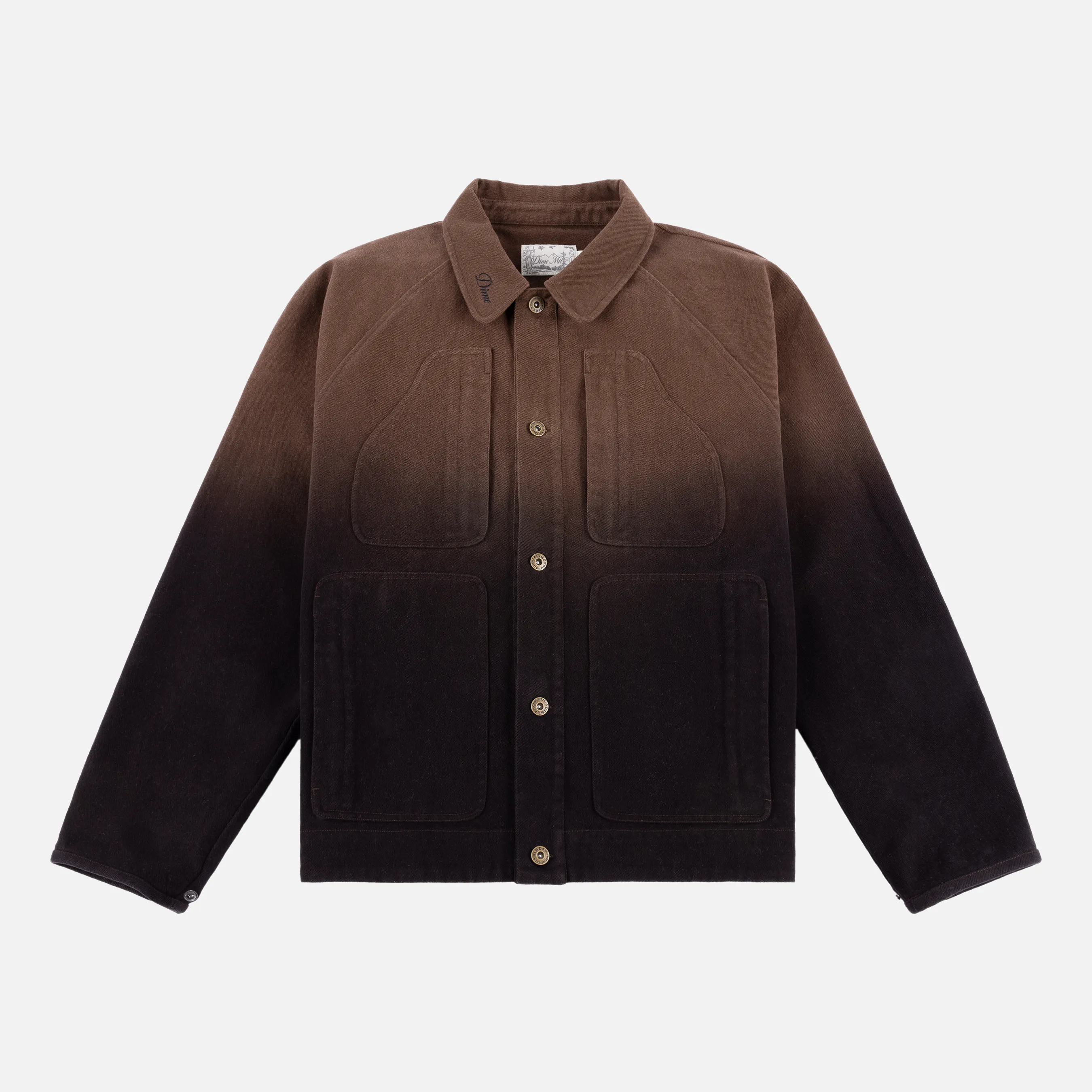DIPPED CHORE JACKET - BROWN sold by Lapstone & Hammer