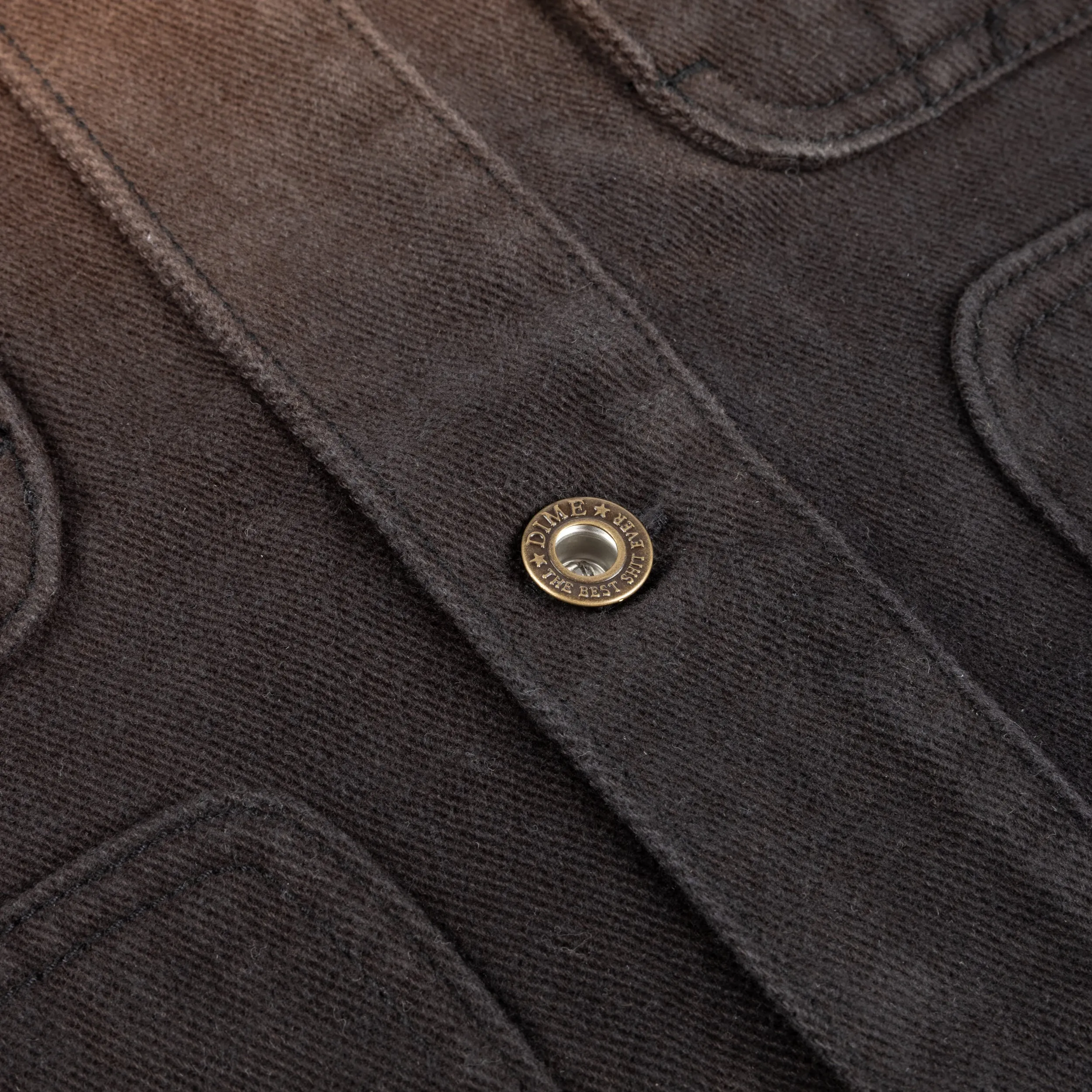 DIPPED CHORE JACKET - BROWN sold by Lapstone & Hammer product image thumbnail 3