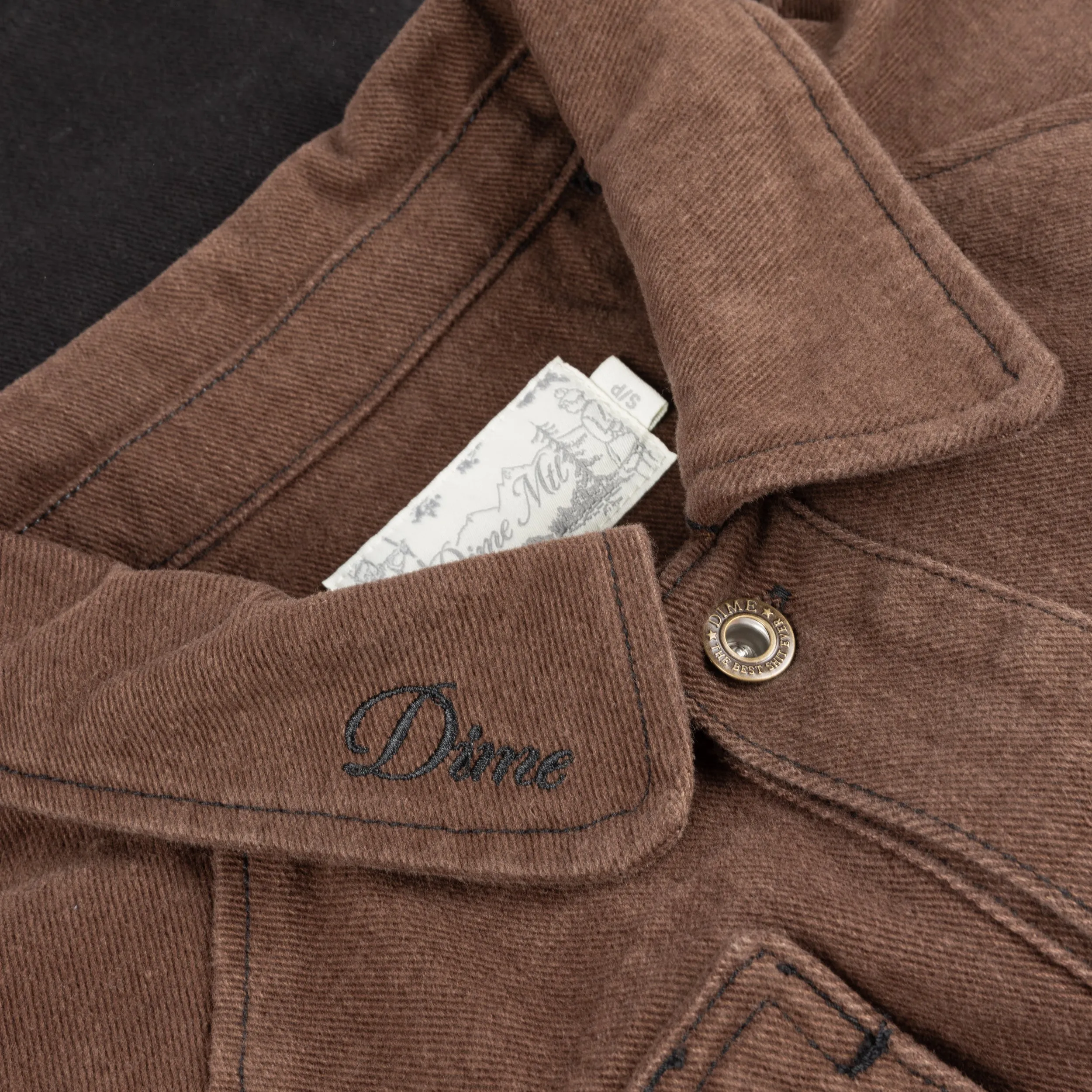 DIPPED CHORE JACKET - BROWN sold by Lapstone & Hammer product image thumbnail 2