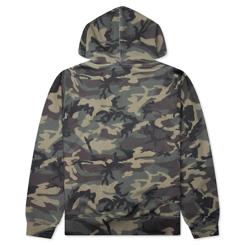 OLD ENGLISH HOODIE - CAMO sold by Lapstone & Hammer product image thumbnail 2