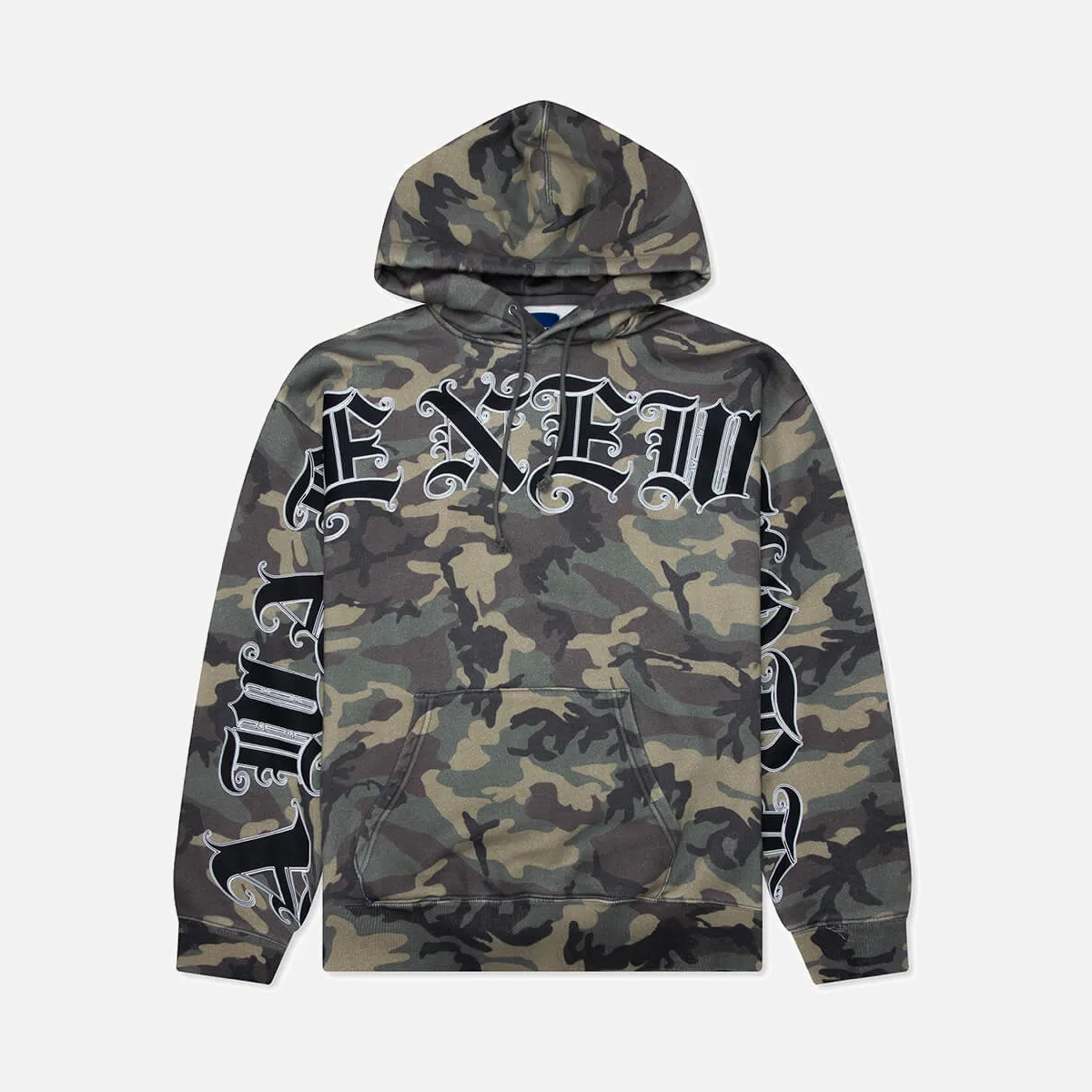 OLD ENGLISH HOODIE - CAMO sold by Lapstone & Hammer