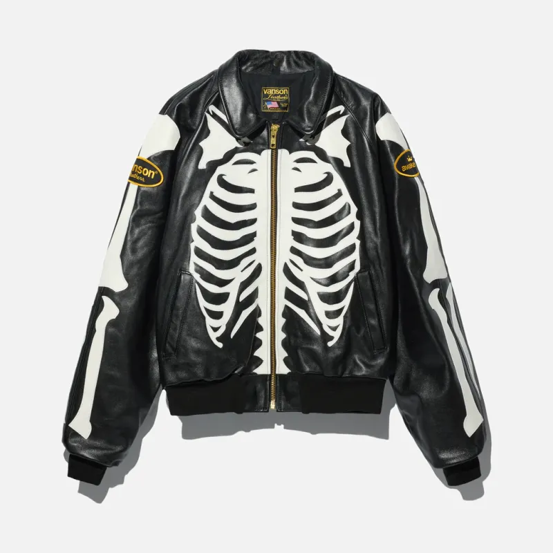 VANSON STADIUM TEAM JACKET - BLACK sold by Lapstone & Hammer