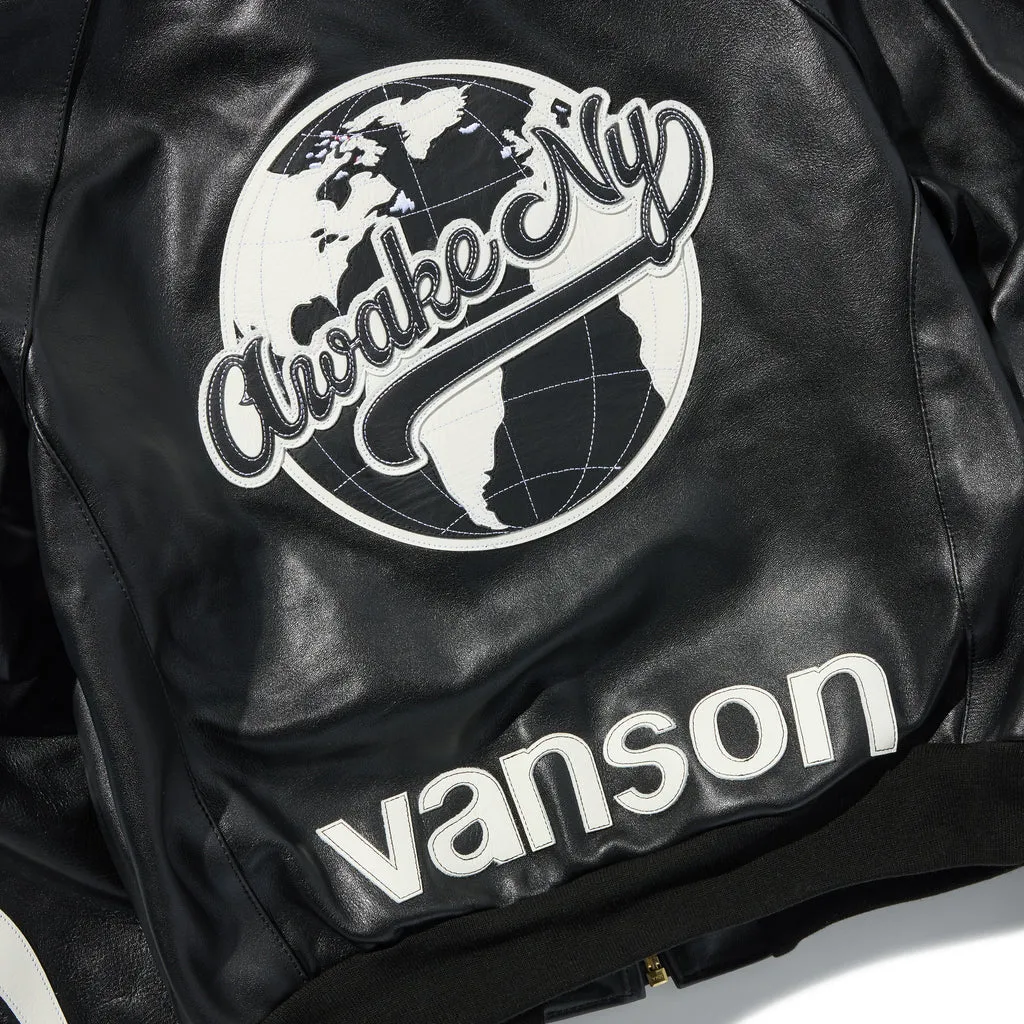 VANSON STADIUM TEAM JACKET - BLACK sold by Lapstone & Hammer product image thumbnail 3