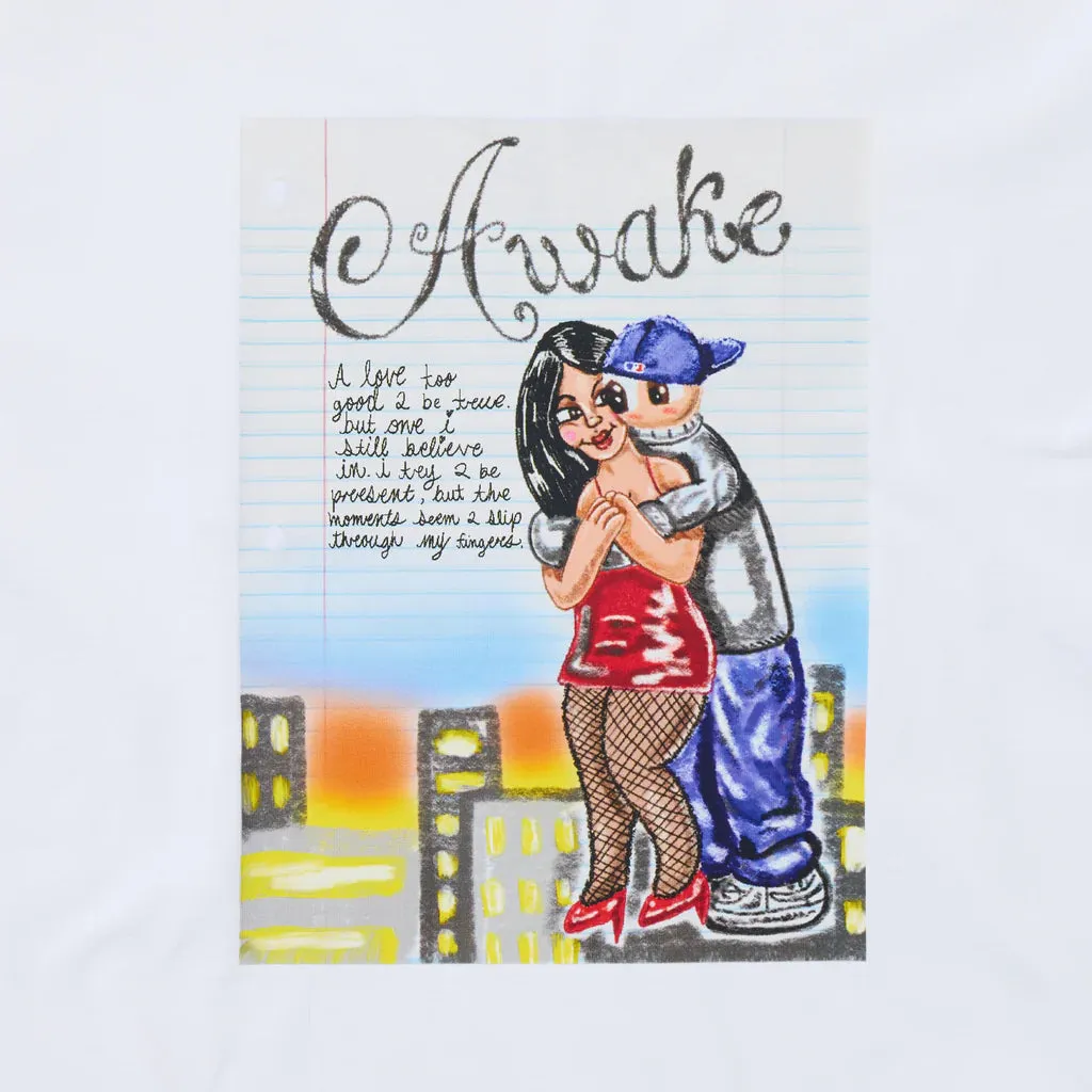 LOVE LETTER TEE - WHITE sold by Lapstone & Hammer product image thumbnail 2