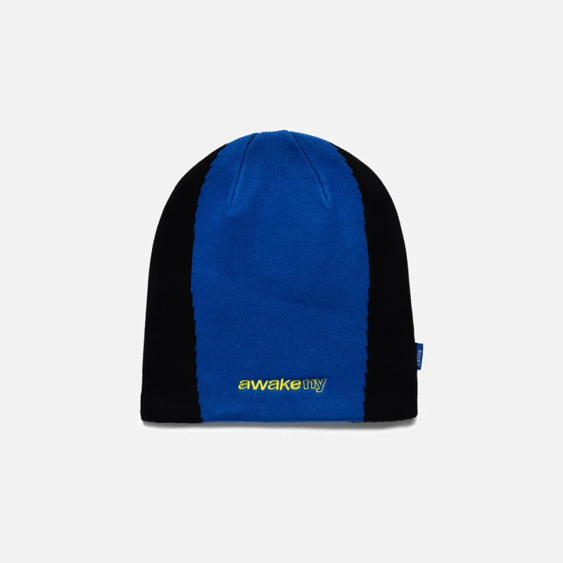 PANEL BEANIE - BLUE sold by Lapstone & Hammer