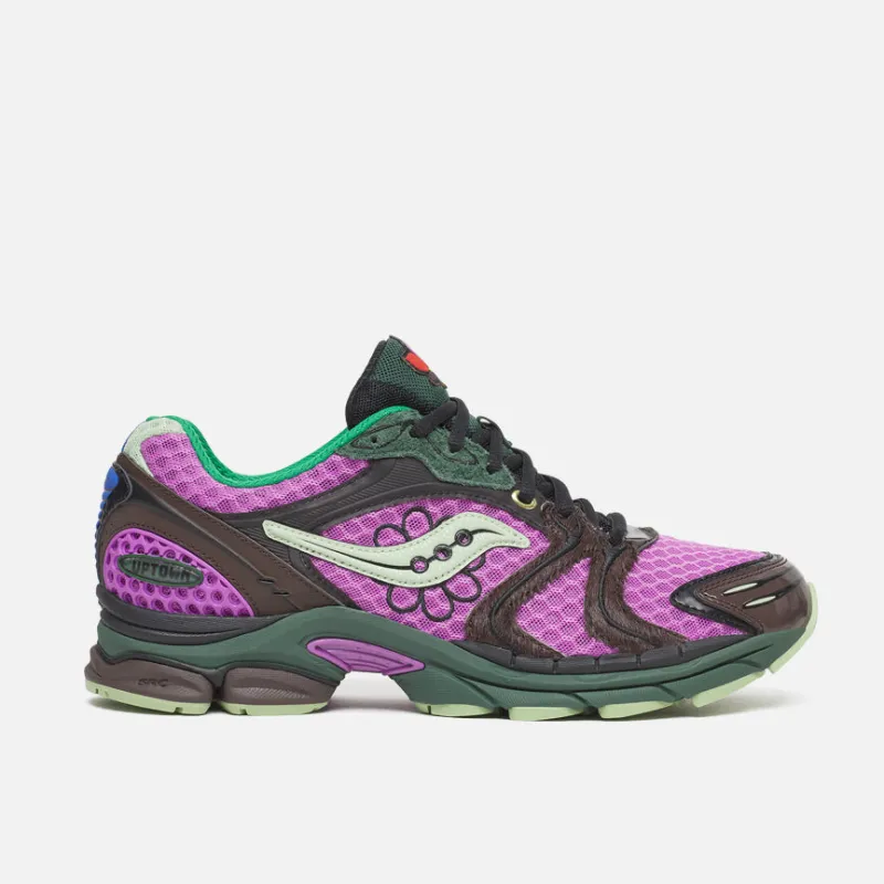 JAE TIPS X SAUCONY PROGRID TRIUMPH 4 "FLOWERS GROW UPTOWN" - PERILLA made by Saucony
