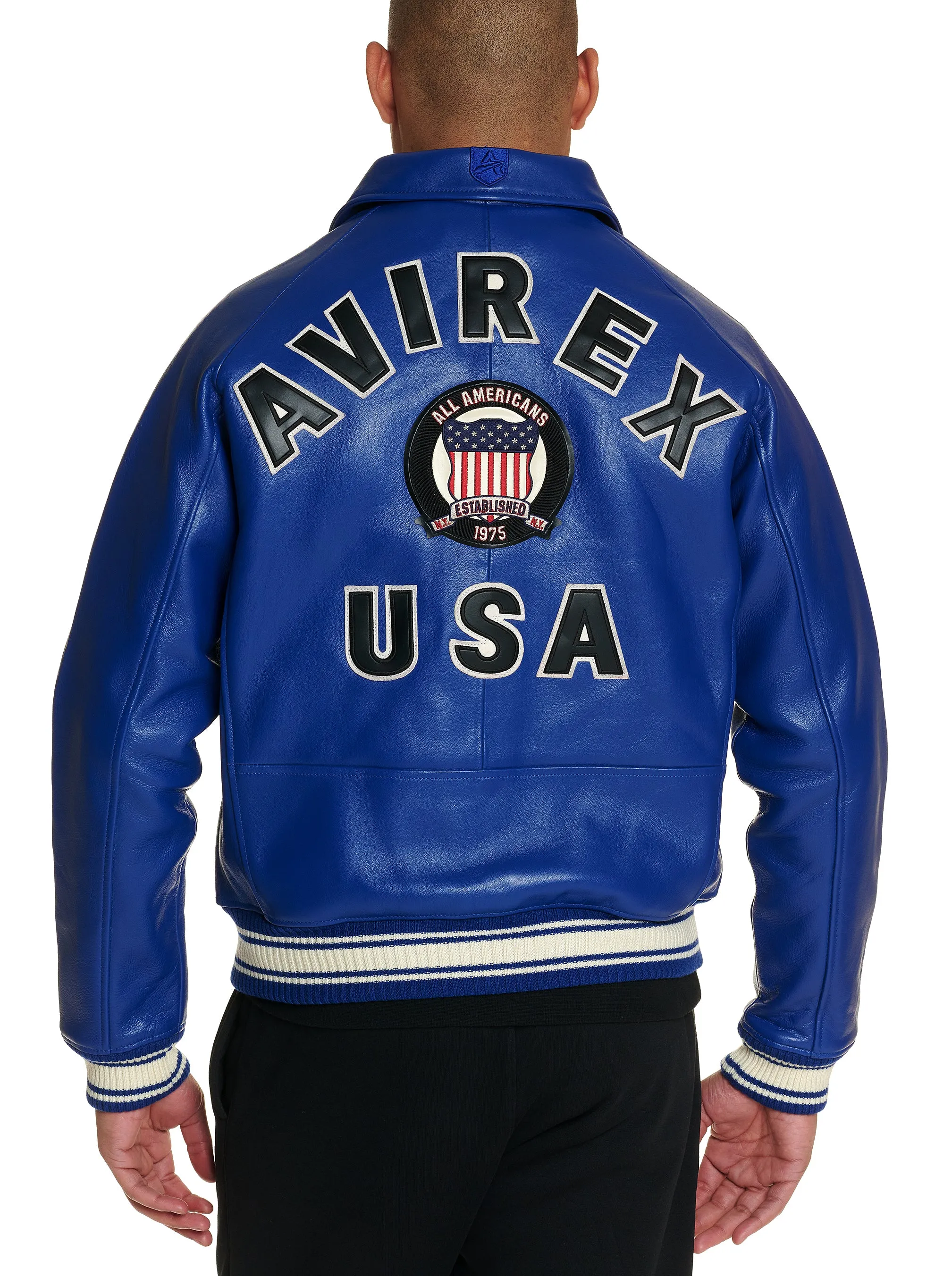 ICON JACKET - MAZARINE BLUE sold by Lapstone & Hammer product image thumbnail 2