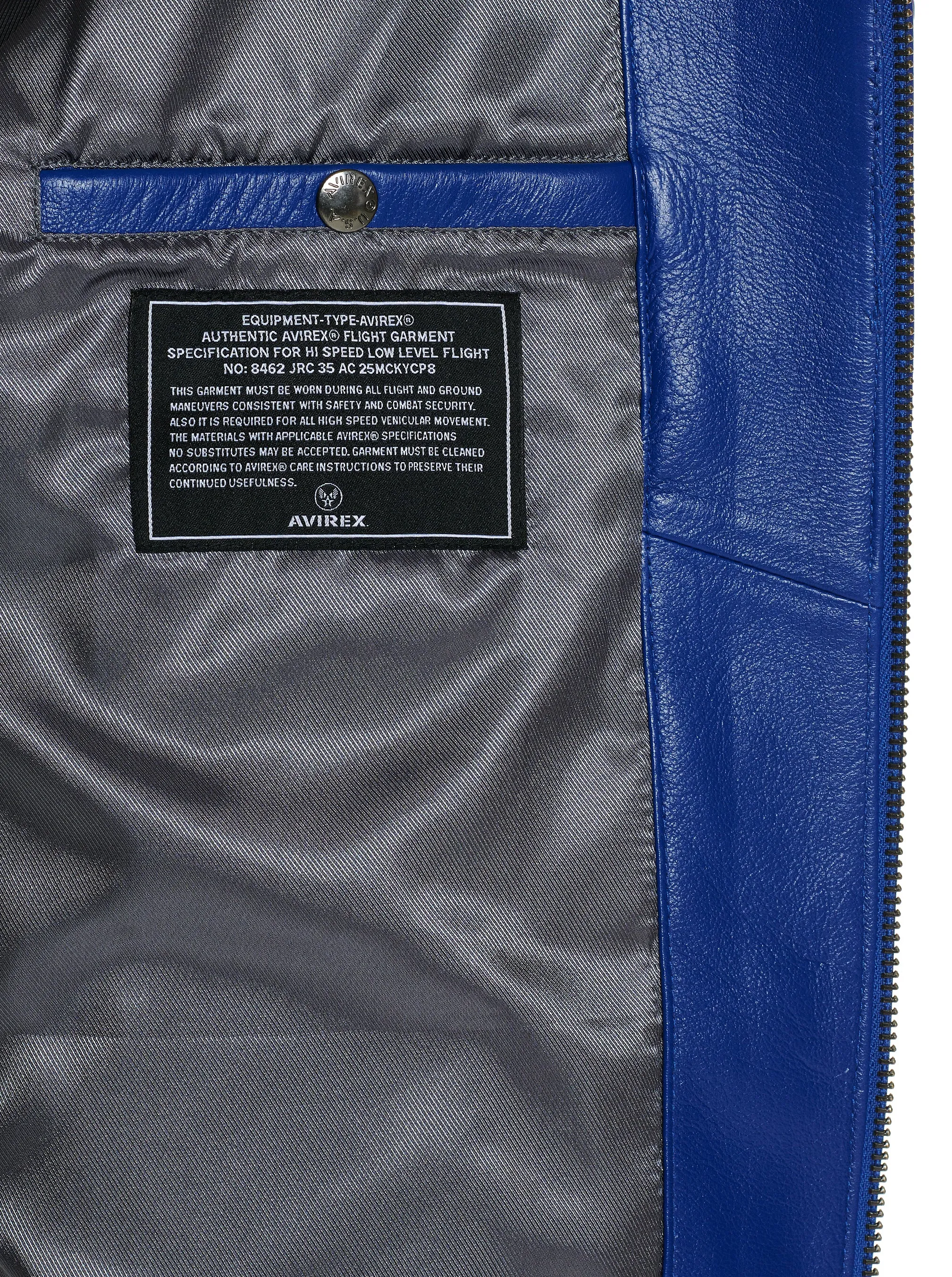 ICON JACKET - MAZARINE BLUE sold by Lapstone & Hammer product image thumbnail 5