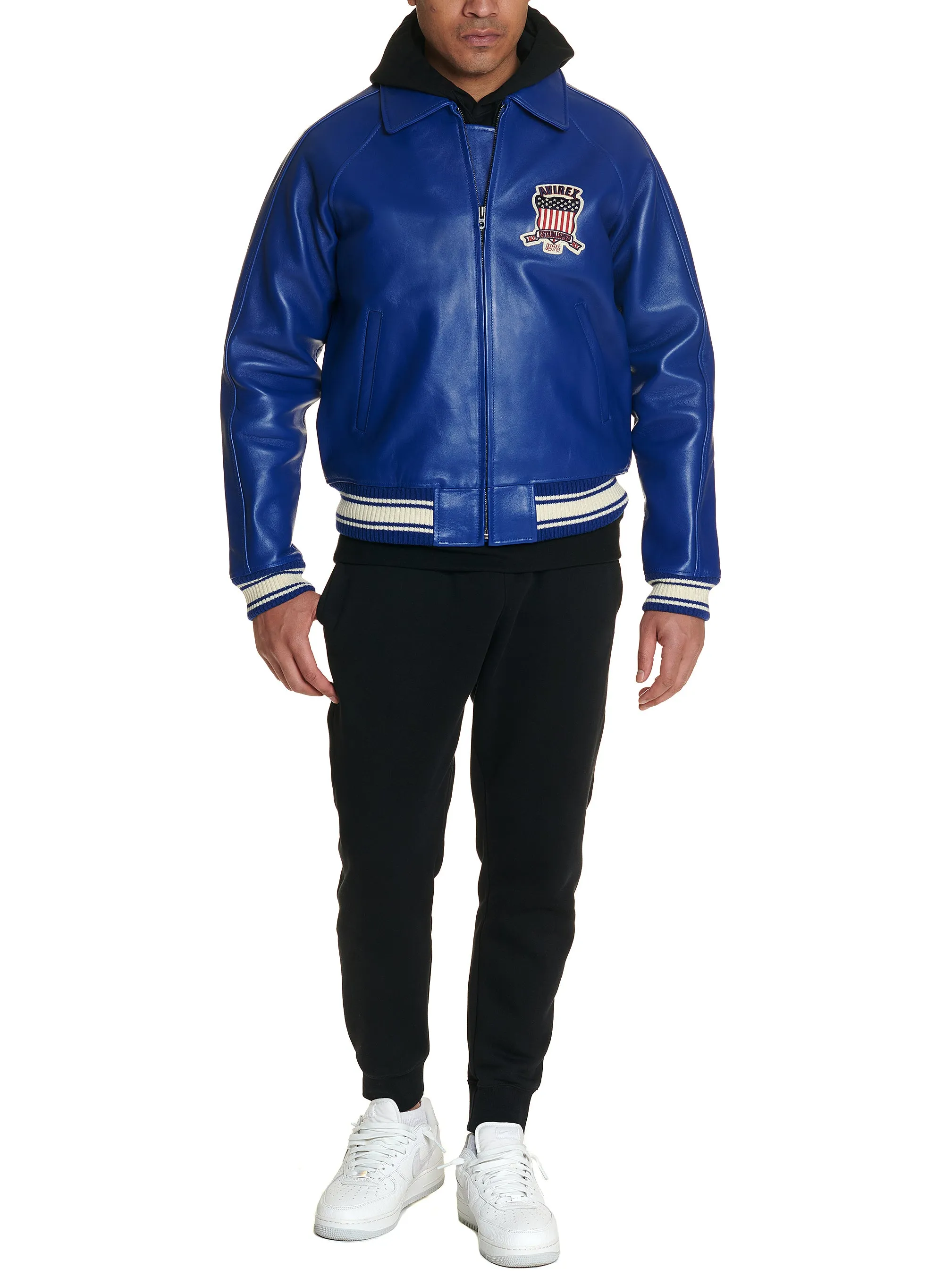 ICON JACKET - MAZARINE BLUE sold by Lapstone & Hammer product image thumbnail 4