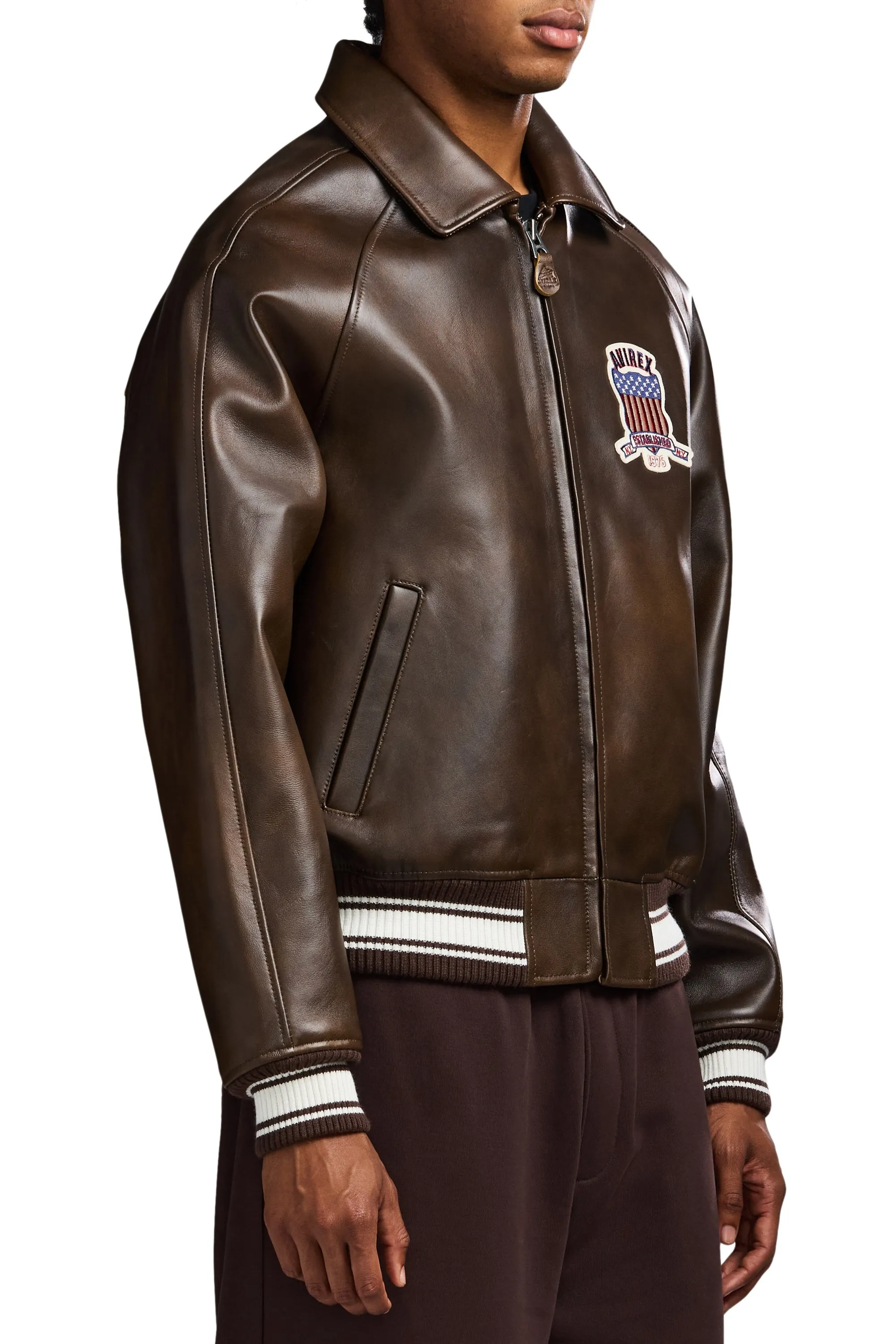 ICON JACKET - BROWN sold by Lapstone & Hammer product image thumbnail 4