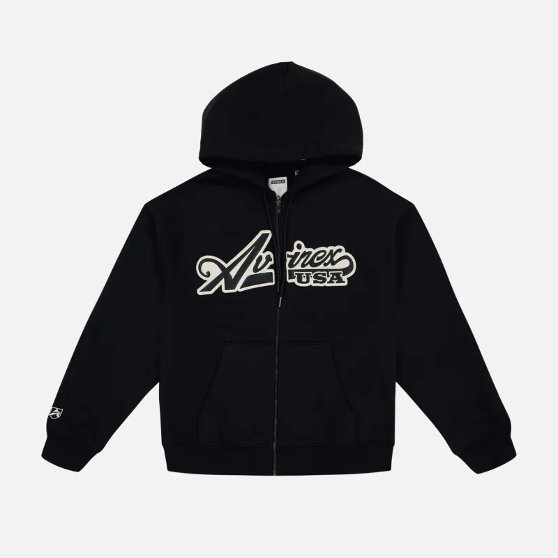 SCRIPT HOODIE - BLACK sold by Lapstone & Hammer