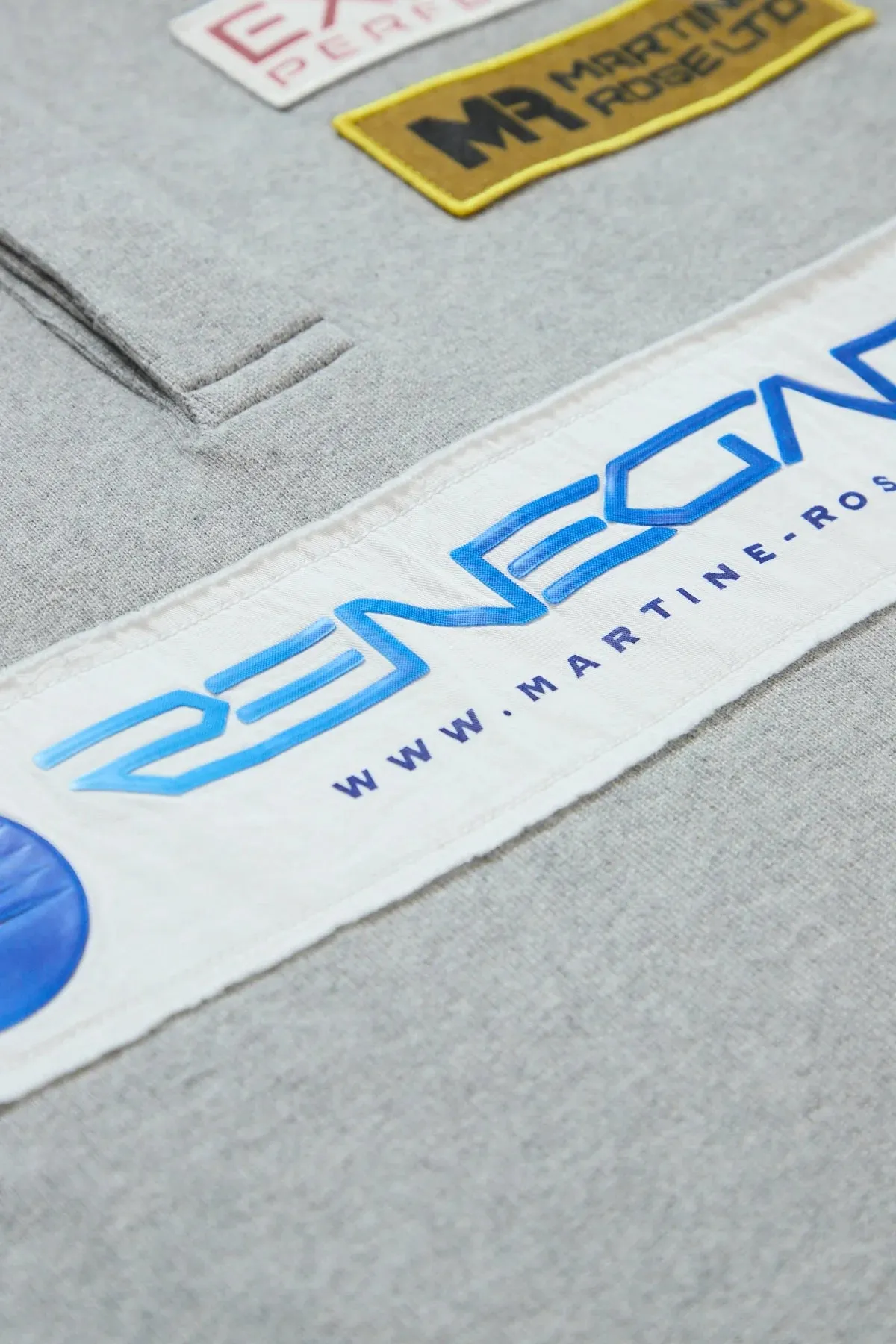 RUGBY POLO - GREY MARL sold by Lapstone & Hammer product image thumbnail 4