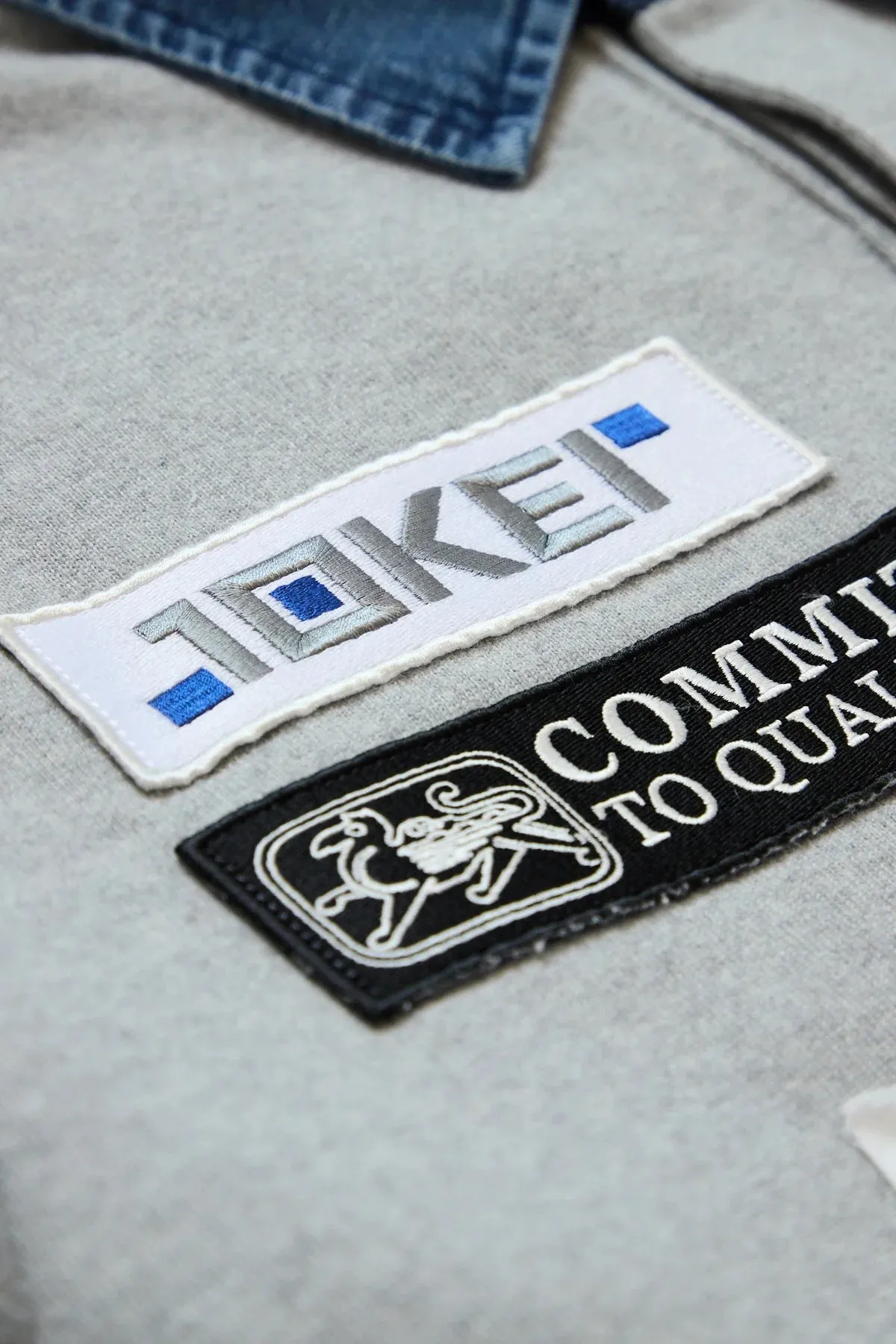 RUGBY POLO - GREY MARL sold by Lapstone & Hammer product image thumbnail 3