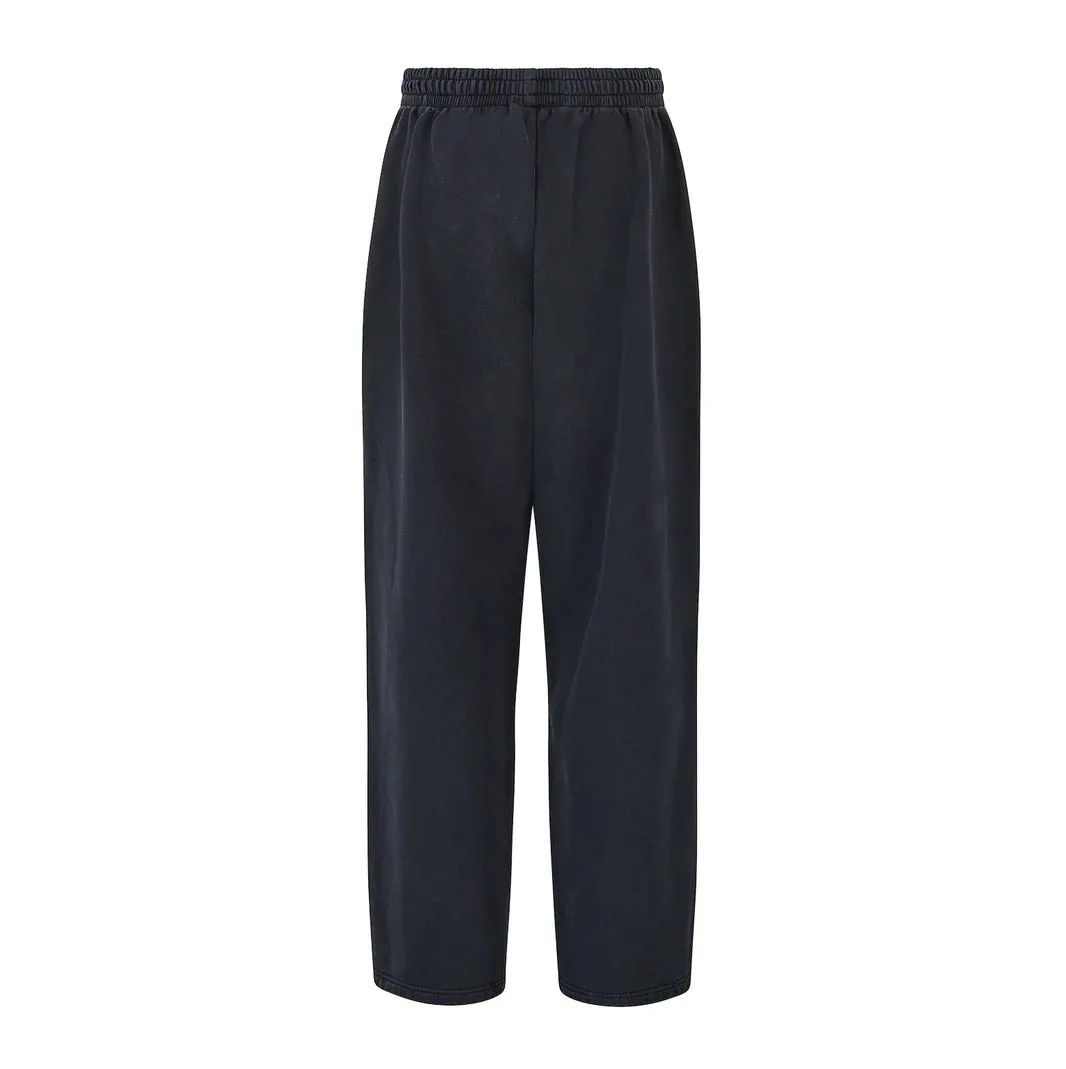 WIDE LEG TRACKPANT - WASHED BLACK sold by Lapstone & Hammer product image thumbnail 2