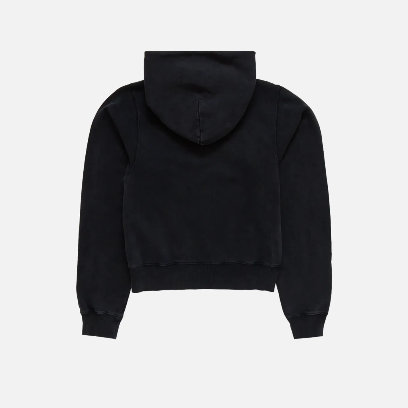 SHRUNKEN HOODIE - WASHED BLACK sold by Lapstone & Hammer product image thumbnail 2