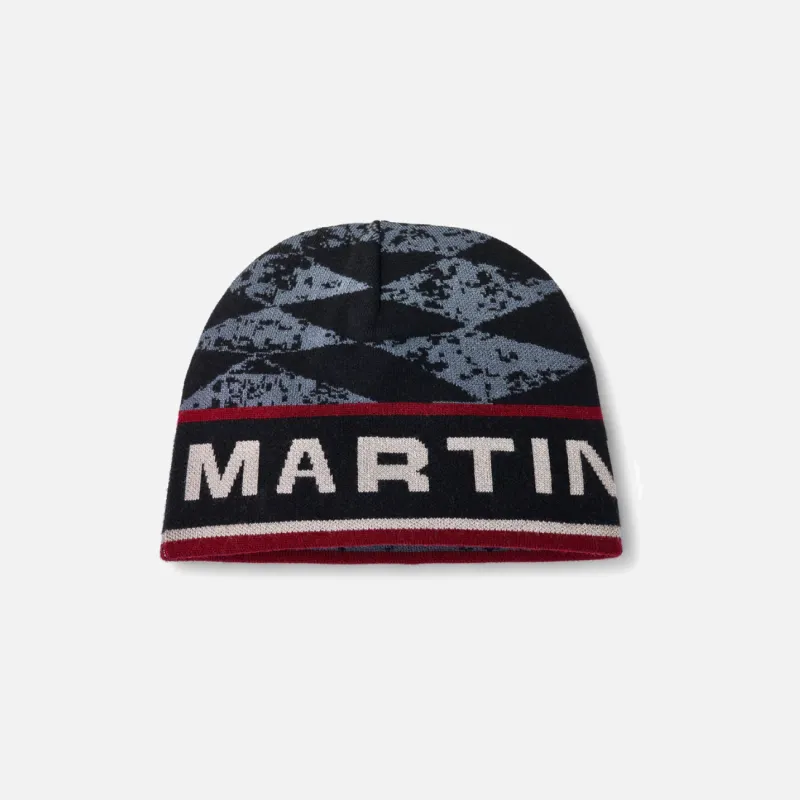 REVERSIBLE BEANIE - GREY / RED sold by Lapstone & Hammer