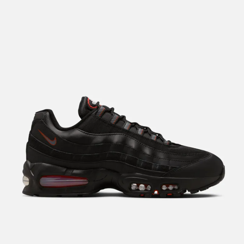 AIR MAX 95 OG - BLACK / UNIVERSITY RED sold by Lapstone & Hammer