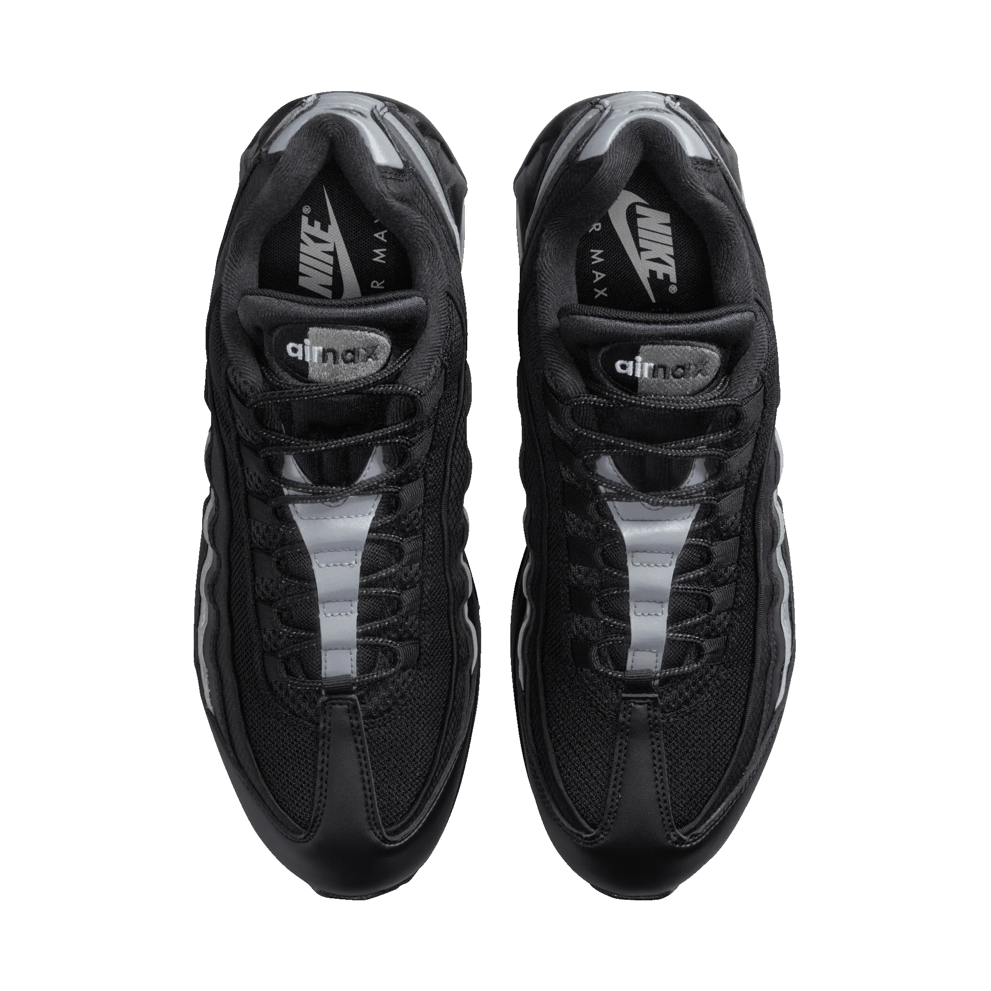 AIR MAX 95 OG - BLACK / METALLIC SILVER sold by Lapstone & Hammer product image thumbnail 5