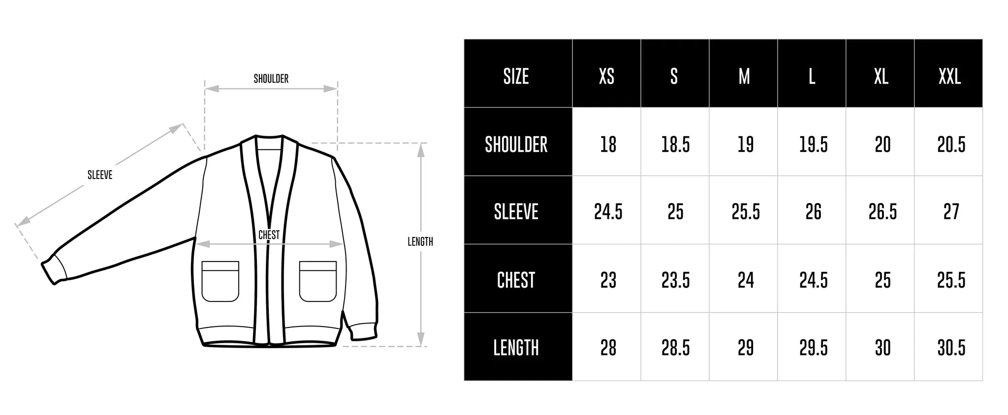 STANDARD ISSUE FOR LAPSTONE CARDIGAN - STONEWASH INDIGO sold by Lapstone & Hammer product image thumbnail 5