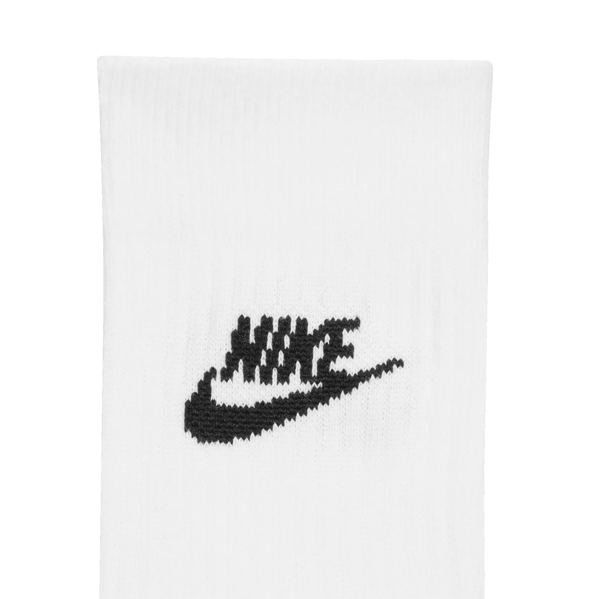 NIKE EVERYDAY ESSENTIAL 3PACK SOCKS - WHITE sold by Lapstone & Hammer product image thumbnail 4