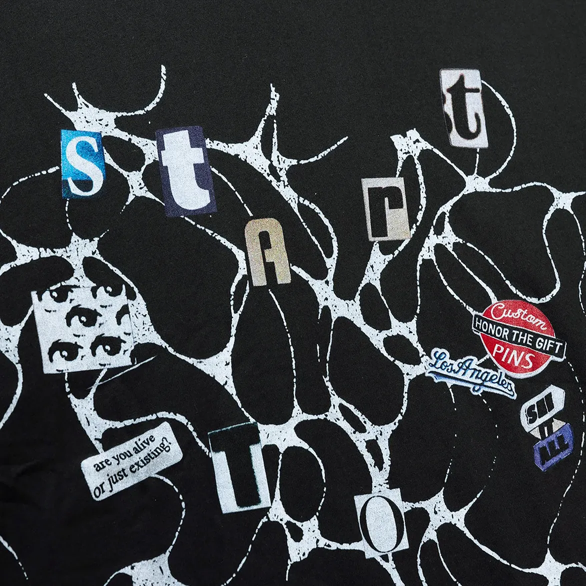 START TO FINISH TEE - BLACK sold by Lapstone & Hammer product image thumbnail 5