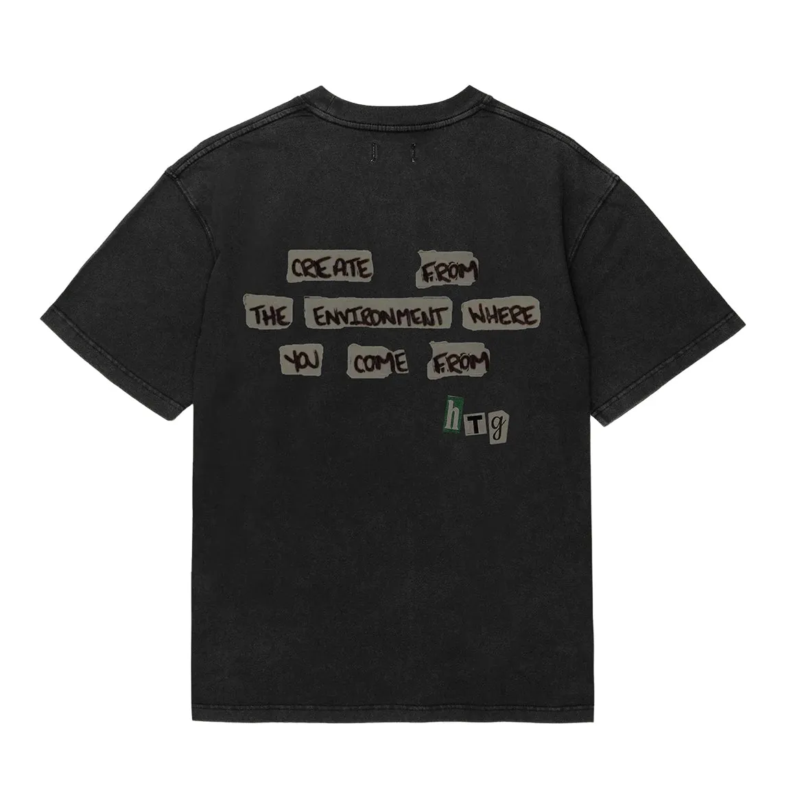 START TO FINISH TEE - BLACK sold by Lapstone & Hammer product image thumbnail 2