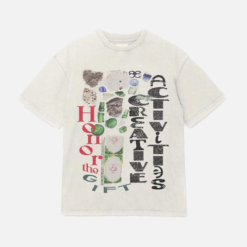 HONOR CREATIVE TEE - BONE sold by Lapstone & Hammer