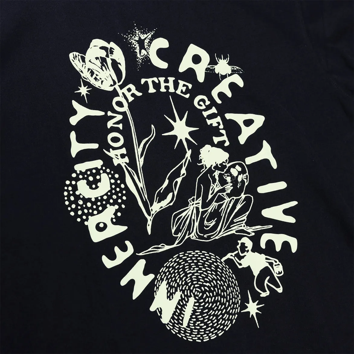 INNER CITY CREATIVE TEE - BLACK sold by Lapstone & Hammer product image thumbnail 2