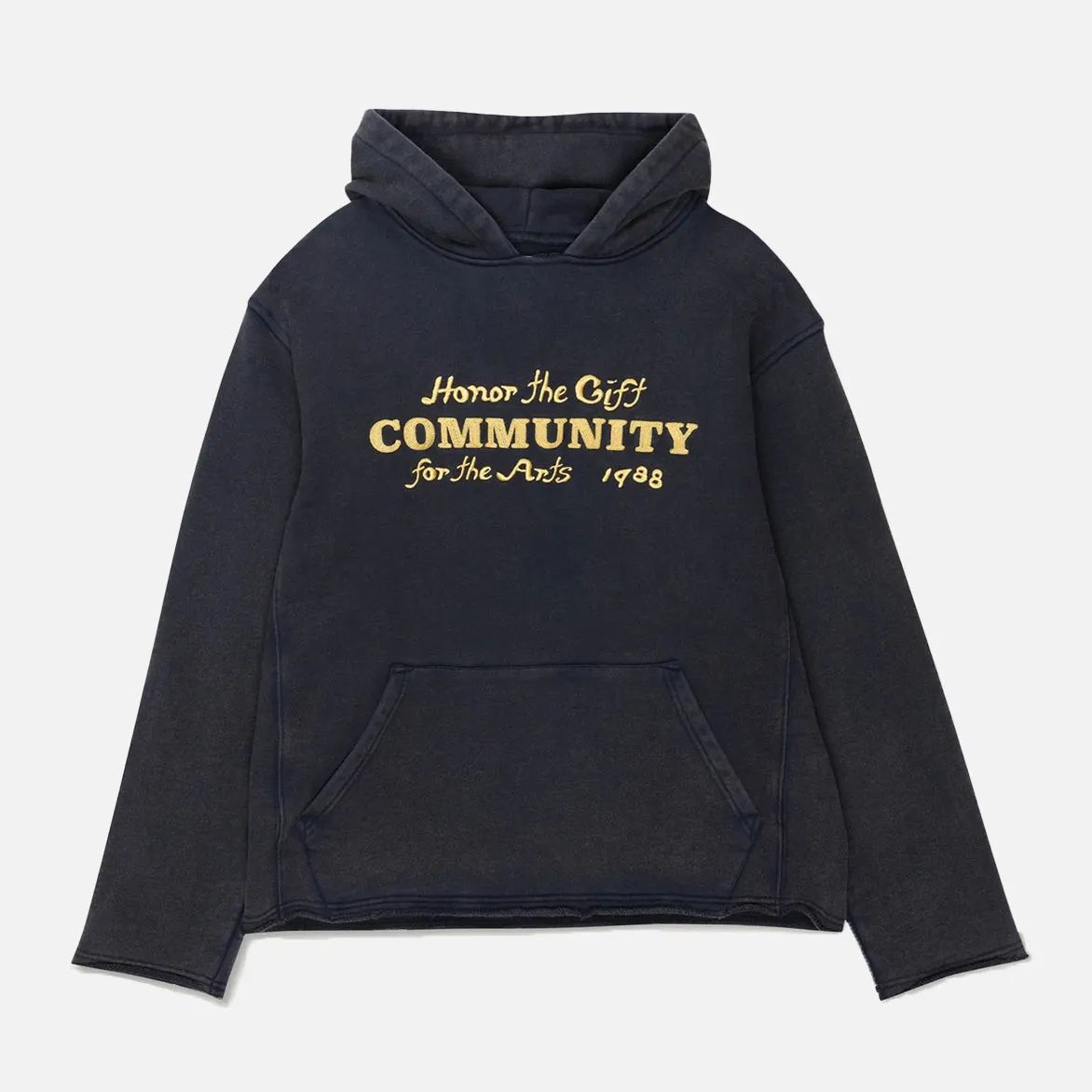 VINTAGE HOODIE - OIL BLACK sold by Lapstone & Hammer