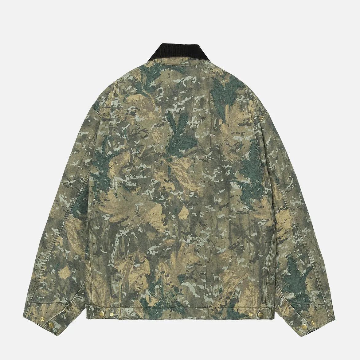 OG DETROIT JACKET (WINTER) - GREEN / BLACK CAMO COMBI sold by Lapstone & Hammer product image thumbnail 2