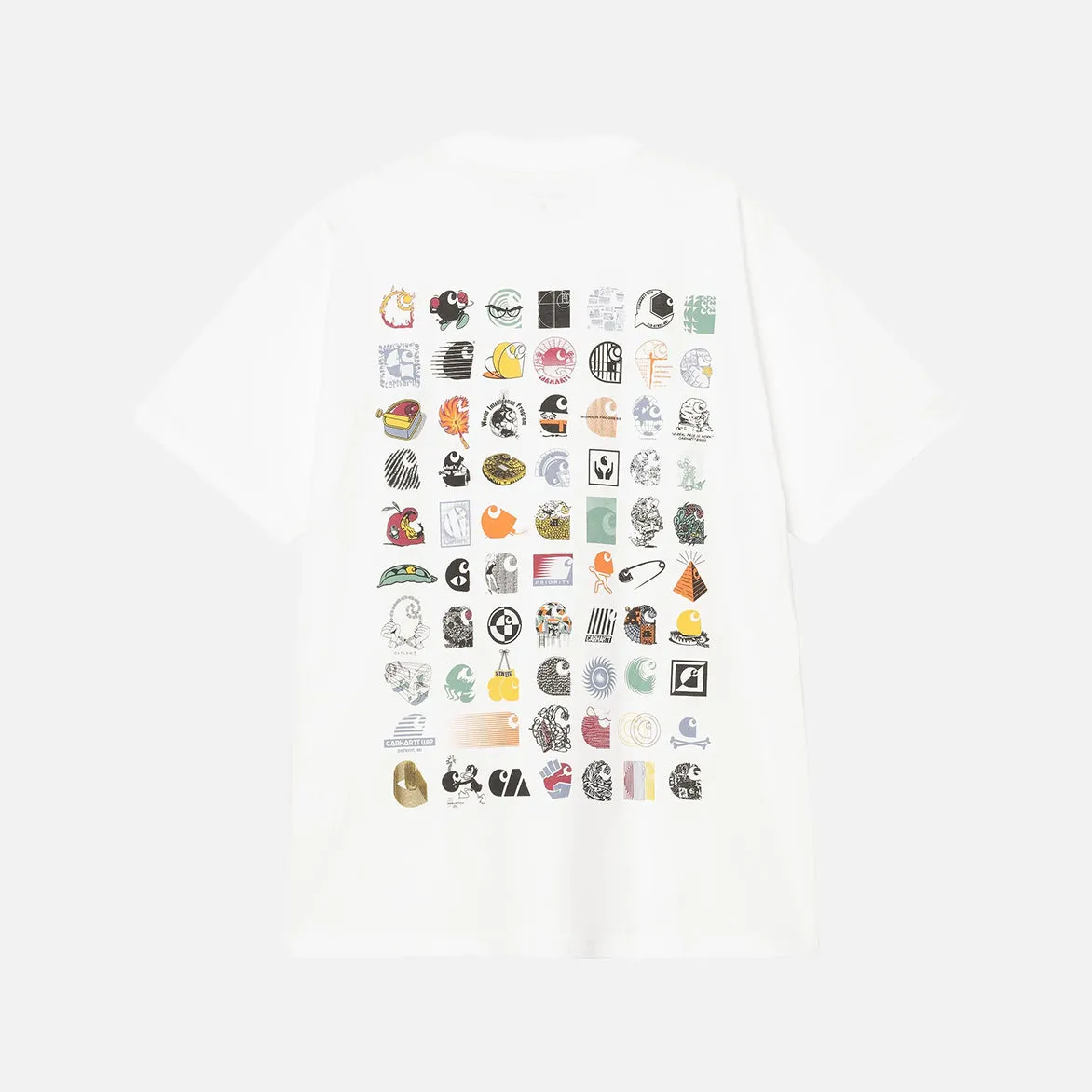 S/S C LOGO ARCHIVE T-SHIRT - WHITE sold by Lapstone & Hammer product image thumbnail 2