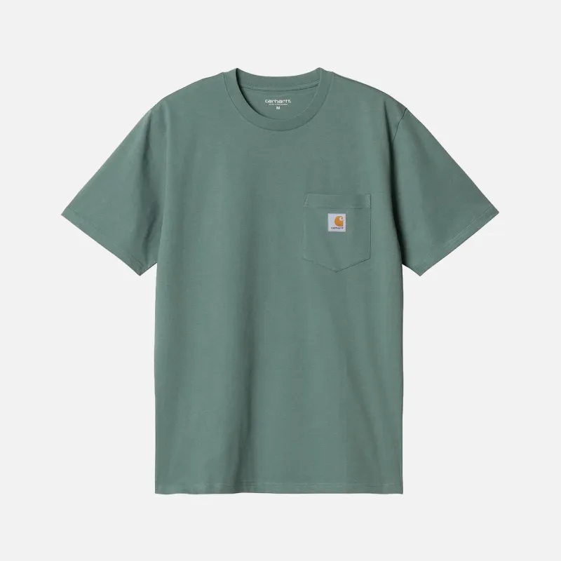 SS POCKET T-SHIRT - SILVER PINE sold by Lapstone & Hammer