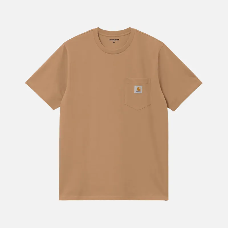 SS POCKET T-SHIRT - PEANUT sold by Lapstone & Hammer