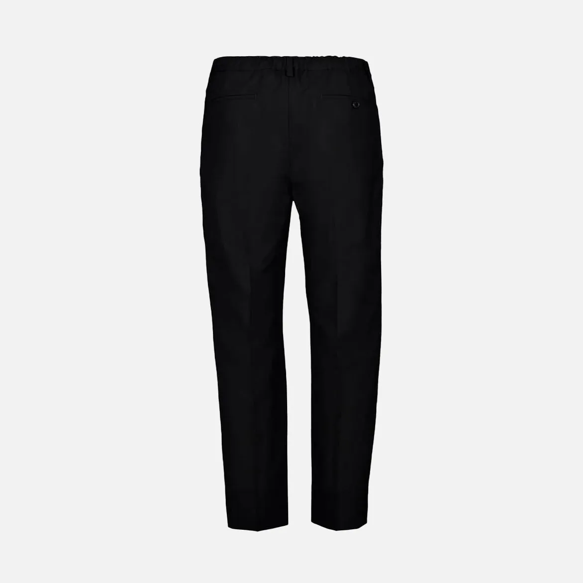 TROPICAL WOOL TROUSERS - BLACK sold by Lapstone & Hammer product image thumbnail 2
