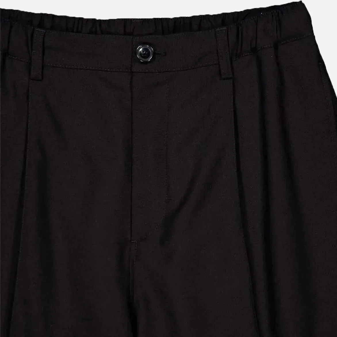 TROPICAL WOOL TROUSERS - BLACK sold by Lapstone & Hammer product image thumbnail 3