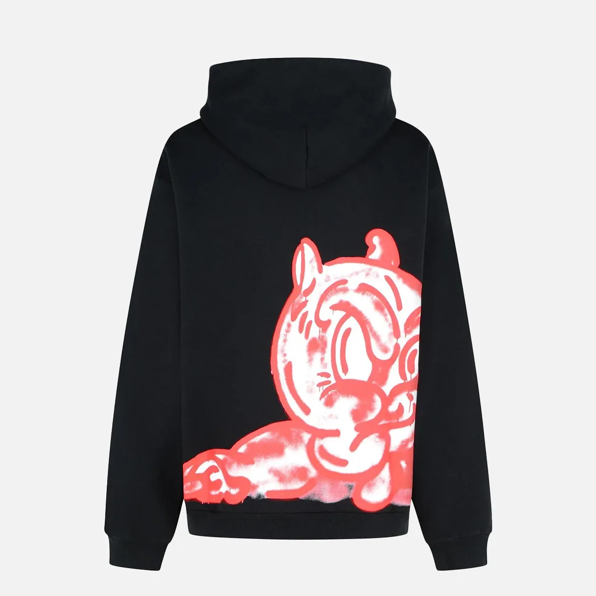MARNI LOGO OVERSIZED HOODIE - BLACK sold by Lapstone & Hammer product image thumbnail 2