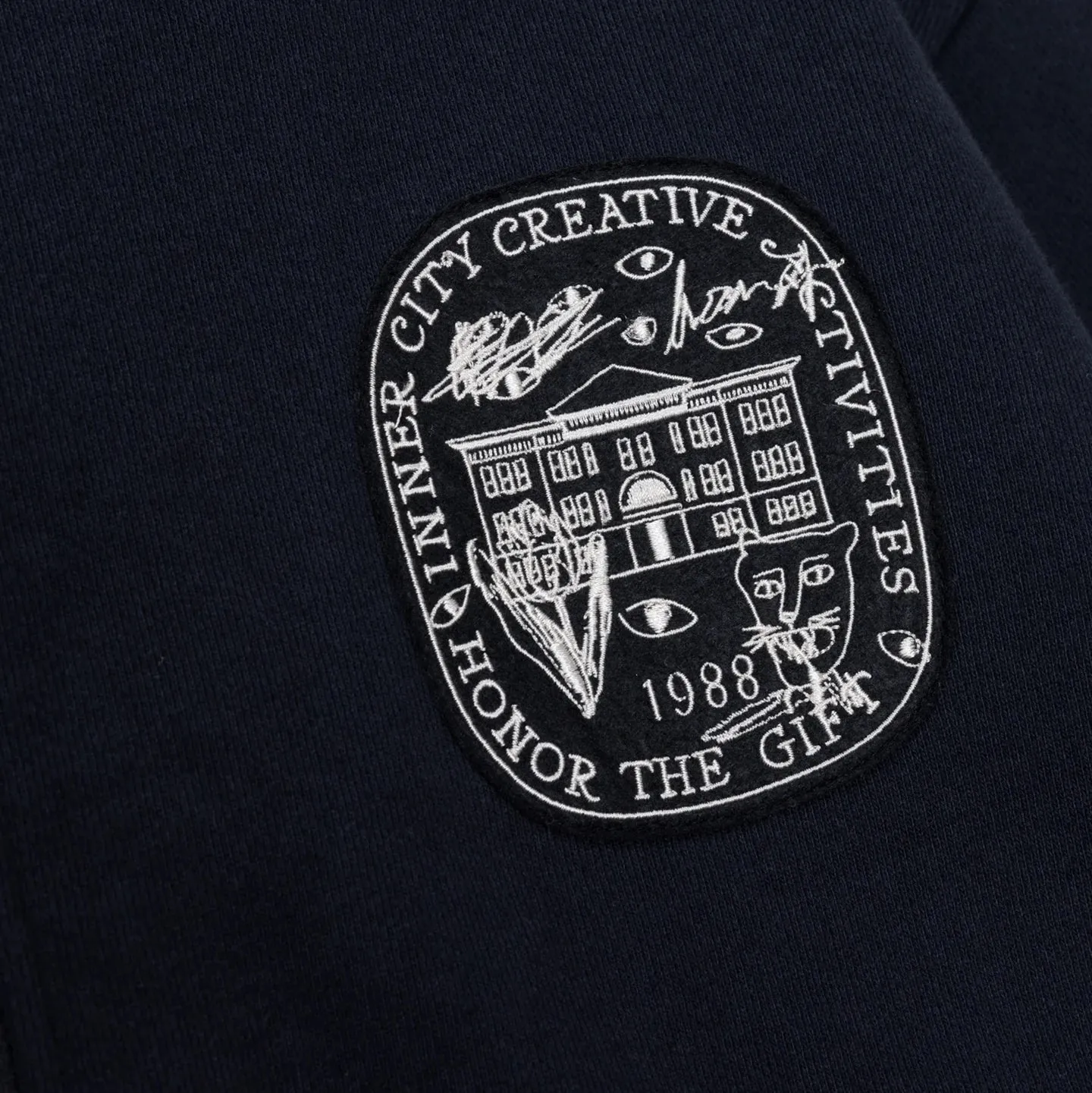 HONOR ART INSTITUTE HOODIE - BLACK sold by Lapstone & Hammer product image thumbnail 3