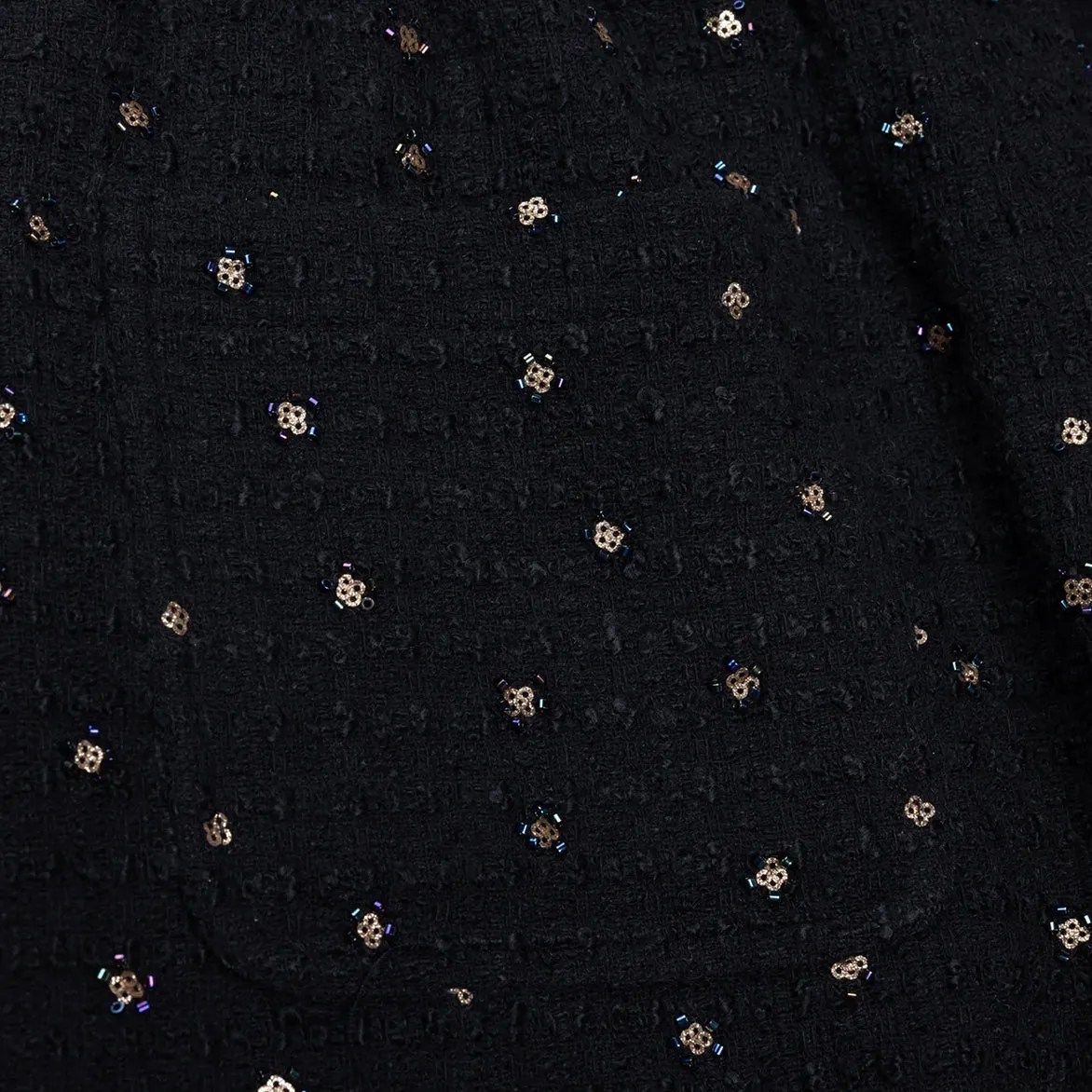 BEADED SHORTS - BLACK sold by Lapstone & Hammer product image thumbnail 4