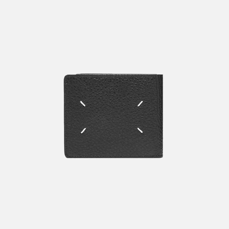 FOUR STITCHES WALLET - BLACK sold by Lapstone & Hammer