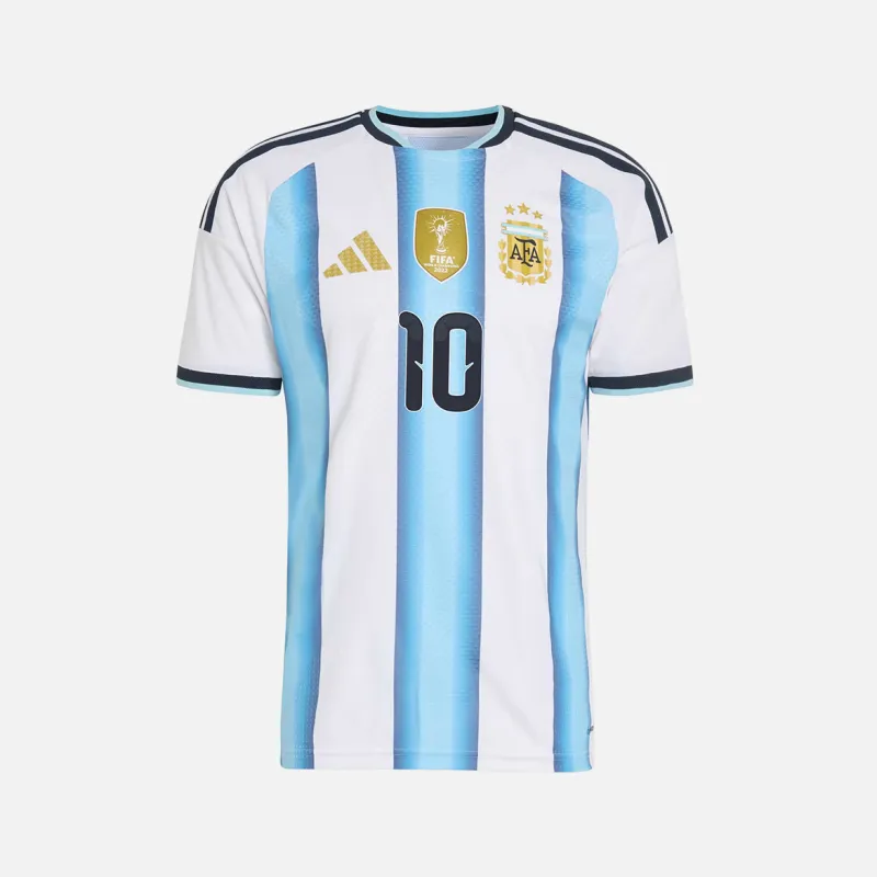 ARGENTINA '26 HOME MESSI AUTHENTIC JERSEY - WHITE / ICEY BLUE made by Adidas