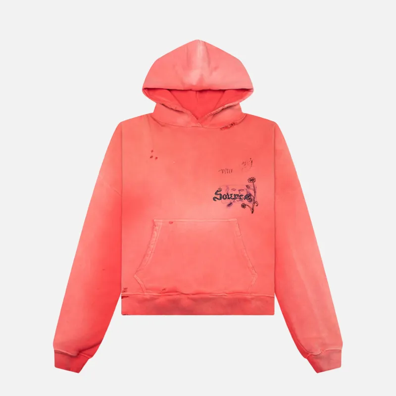 SOURCE FAMILY HOODIE - ORANGE made by Lapstone & Hammer