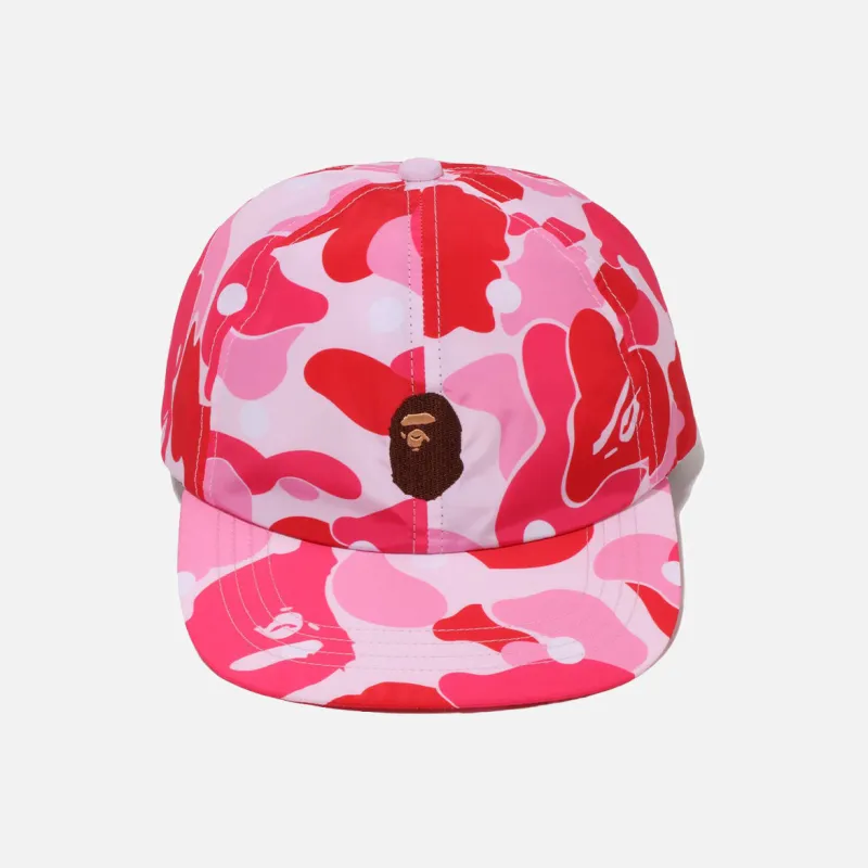 ABC DOT CAMO ONE POINT PANEL CAP - PINK sold by Lapstone & Hammer