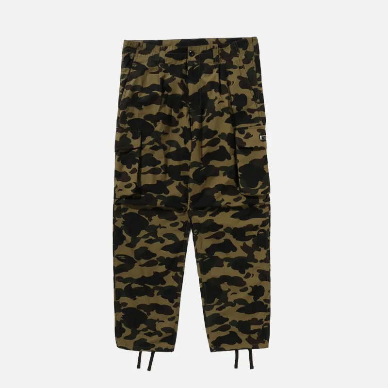 1ST CAMO REGULAR FIT 6 POCKET PANTS - GREEN sold by Lapstone & Hammer
