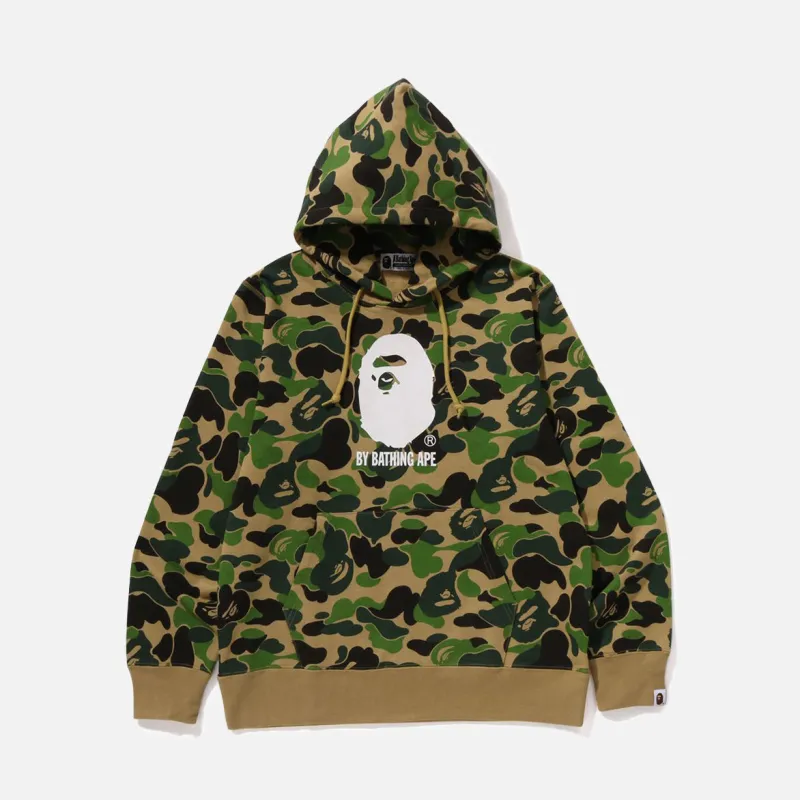 ABC CAMO BY BATHING APE PULLOVER HOODIE - GREEN sold by Lapstone & Hammer